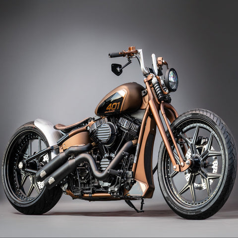 J&H Doctor Gangster Headers Wrinkle Black E5+