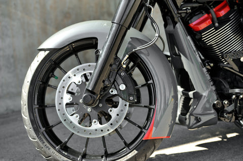 T&S Wrapper Front Fender for Stock 17-19" Wheels Touring 1996-2013