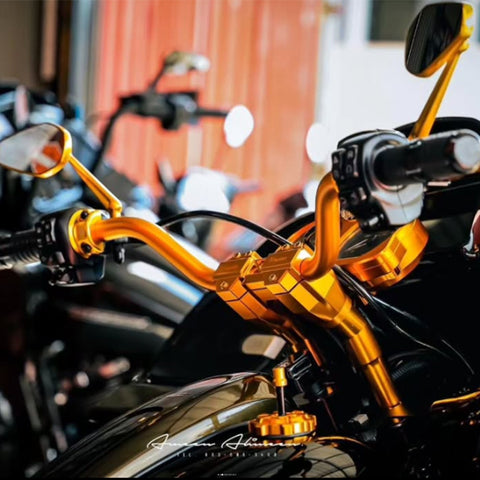 Shell Case Handlebar Risers