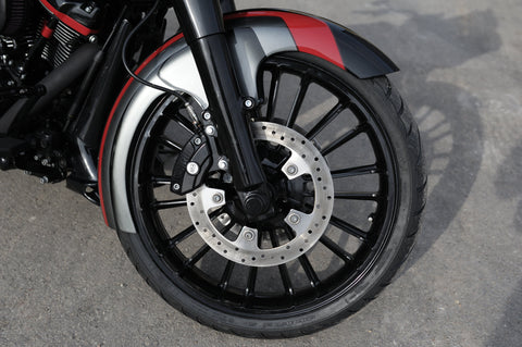 T&S Wrapper Front Fender  for 21" Wheel Touring 1996-2013