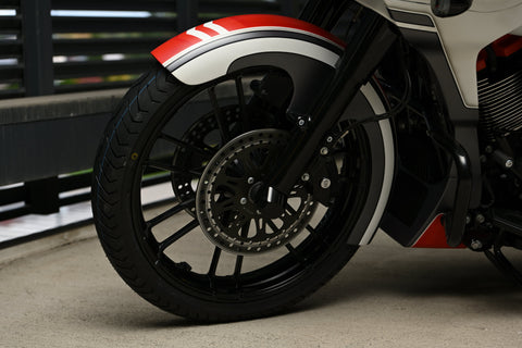 T&S Wrapper Front Fender  for 21" Wheel Touring 1996-2013