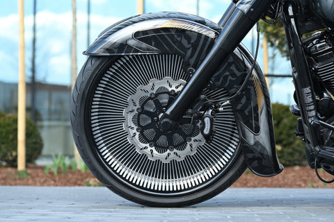 Impala Series Full Axle Cover set for Softail 2018-2025 models