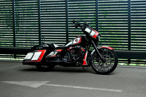 T&S Wrapper Front Fender  for 23" Wheel Touring 1996-2013