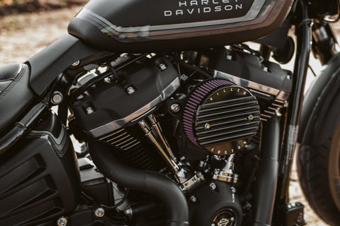 Custom Air Filter Cover for S&S Stealth Air Cleaner Kit