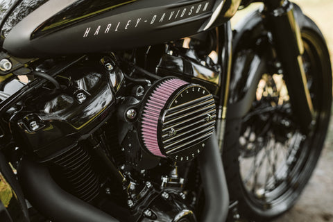 Custom Air Filter Cover for S&S Stealth Air Cleaner Kit