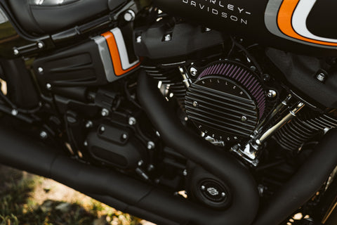 Custom Air Filter Cover for S&S Stealth Air Cleaner Kit