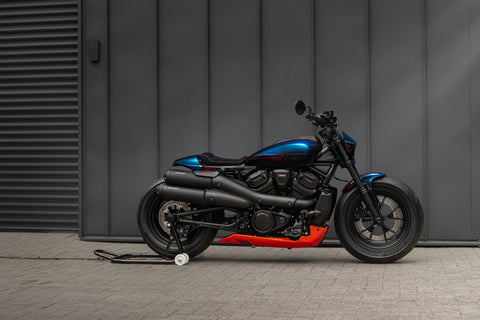 2021-Later Sportster S "Street Warrior" Headlight Fairing Mask