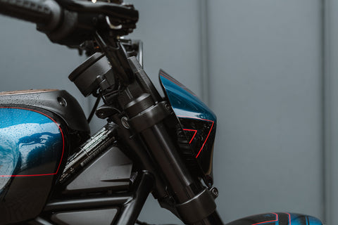 2021-Later Sportster S "Street Warrior" Headlight Fairing Mask