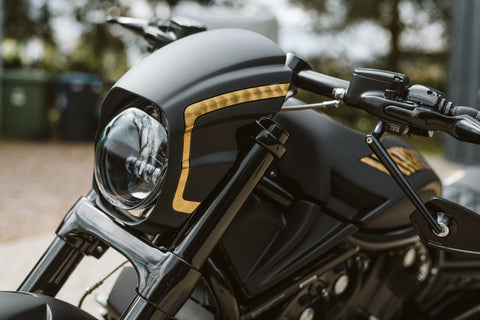 "Aggressor" series V-Rod Headlight Fairing 2009-2017 VRSCDX VRSCF