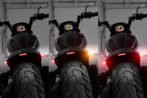 Indian Scout 2015-Later "Mohawk" Led Rear Taillight / Turn Signal Combo