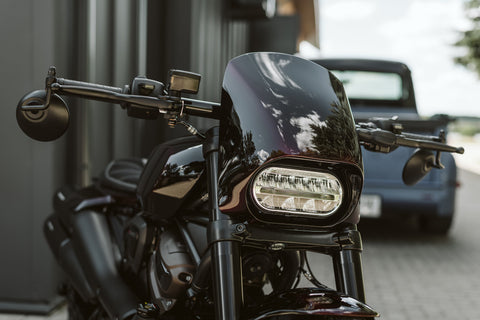2021-Later Sportster S "Road Warrior" Headlight Fairing Mask