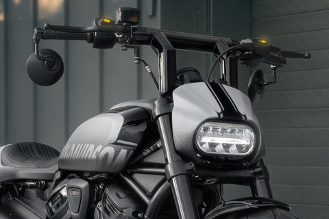 2021-Later Sportster S "Street Warrior" Headlight Fairing Mask
