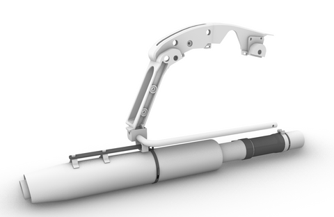 Exhaust extension kit for Harley Davidson Touring Twin Cam models