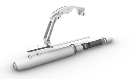 Exhaust extension kit for Harley Davidson Touring Twin Cam models