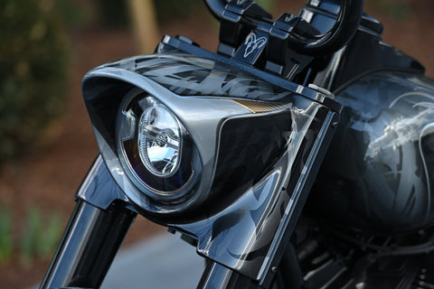 "El Cabron" Headlight Nacelle for Harley Davidson Heritage 2018 up models