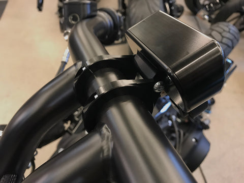 2018-2025 M8 Softail Instrument Cluster-Speedometer Relocation Housing Holders for 1" Handlebars