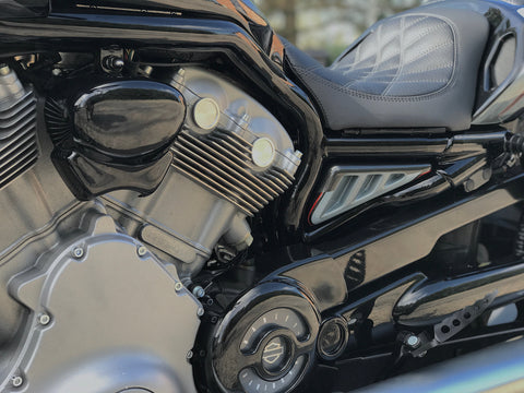 V-Rod "Mustang" Tank Frame Side Covers