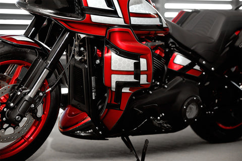 Inception Series Bolt On FXR Style Clubstyle Fairing for Harley Davidson Softail 2018 up models