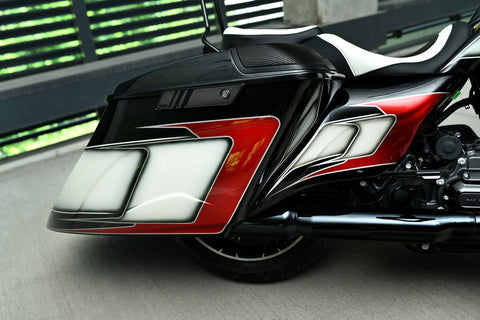 Morocco Style Stretched Side Covers for Harley Davidson Touring 2014 up models
