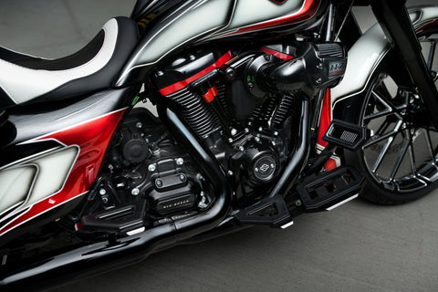 Morocco Side Cover and Celtic Tank Shroud Set For Harley Davidson Touring 2014 up