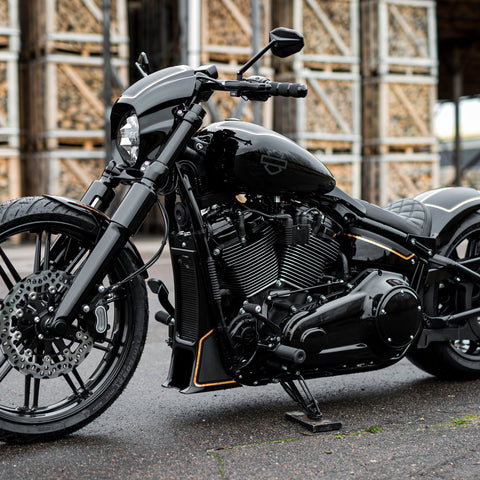 "Aggressor" Series Softail M8 Radiator Cover 2018-2025