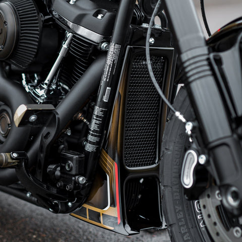 2025-2026 "Aggressor" Series Softail M8 Radiator Cover
