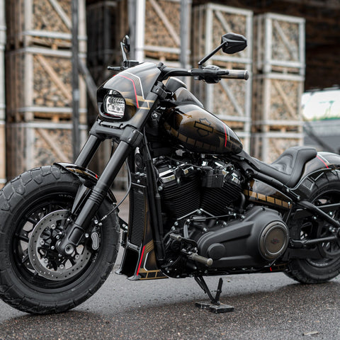 2025-2026 "Aggressor" Series Softail M8 Radiator Cover