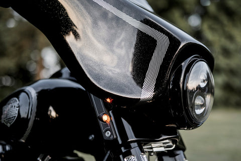 Touring 1994-2023 "Frame" Front LED Turn Signals