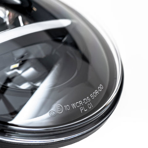 5 3/4" Headlight ECE Approved With Parking Light