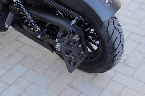License Plate Bracket V-Rod, Dyna, Sportster