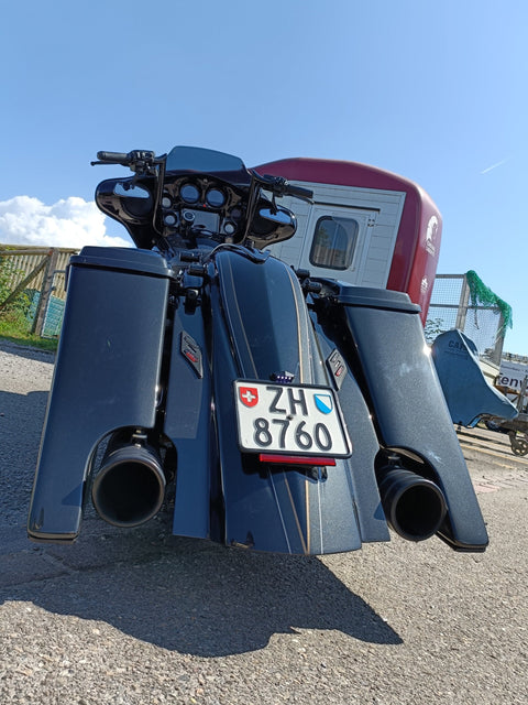 Set of stretched fender and saddlebags Magnus for Harley Davidson Touring 2009-2013