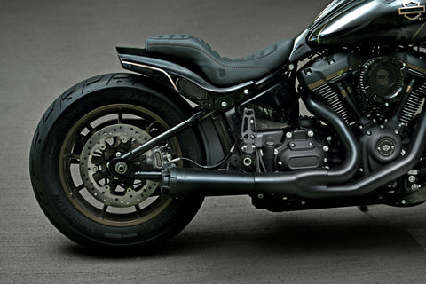 Crook Series Short Rear Fender for Harley Davidson Low Rider, Heritge, Fat Bob 180-200 tire