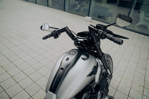Solid Series 1.25" Diameter Risers for Softail 2018+ models with Digital Dash