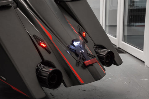 Stretched Square E-marked LED taillights and turn signals