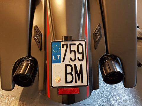 License Plate Holder MULTIFIT