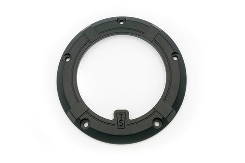 "Black Series" Clutch Cover for Harley Davidson Touring 2017 up Transparent
