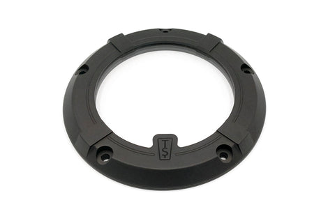 "Black Series" Clutch Cover for Harley Davidson Touring 2007-2016 Transparent