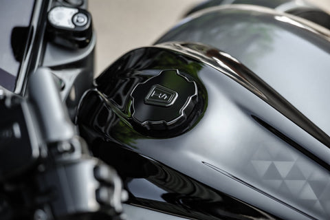Black Series Gas Cap for Harley Davidson Touring models