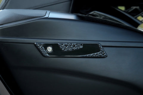"Diamond Series" Latch covers for Touring 2014 up models
