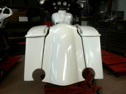 Celtic 4" Stretched Saddlebags For Harley Davidson Touring 1993-2013 Models