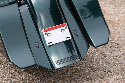 Flow stretched rear fender for Touring from 2009 to 2013