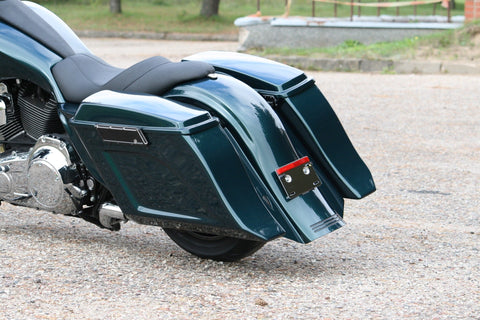 Flow stretched rear fender for Touring from 2009 to 2013