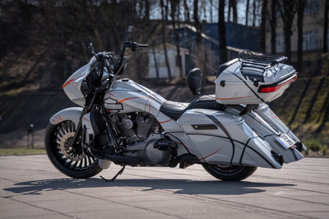 Magnus side cover and tank shroud set for Harley Davidson Touring 2009-2013 models