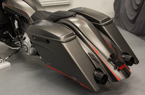 Magnus Stretched Rear Fender for Harley Davidson Touring 2009-2013 models