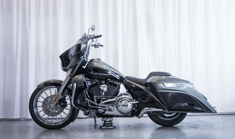 Set of stretched fender and saddlebags Magnus for Harley Davidson Touring 2014 up