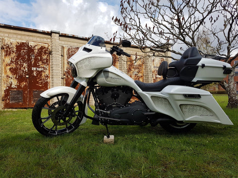 Stretched Side Covers for Harley Davidson Touring 2014 up models