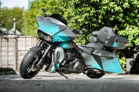 Billow side set for Harley Davidson Touring 2014 up