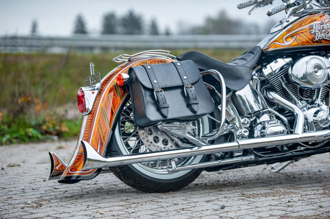 Chicano style Stretched Rear Fender for  Harley Davidson Softail from 2000 to 2017
