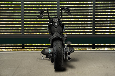 Outlaw Series Short Rear Fender for Harley Davidson Softail 2007-2017 Models