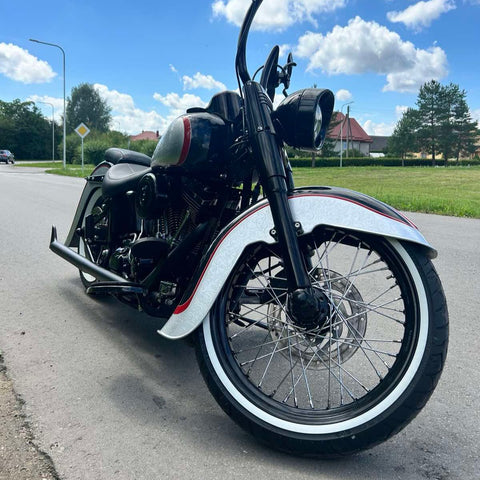 "El Cabron" Chicano style Front Fender for 21" Wheel Softail 2018-2024